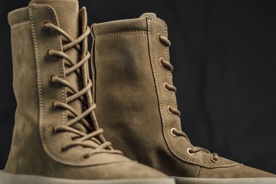 Yeezy Season 4 Suede Crepe Boots Taupe ** | eBay display picture 1
