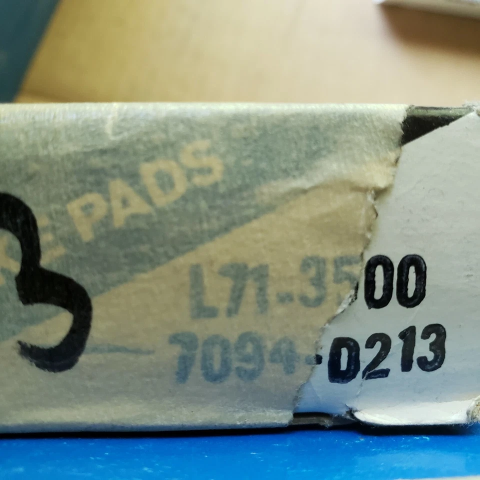 Pastillas de freno traseras para Datsun 200SX 3/1981 - 7/1981 Lazorlite L71-3500 Foto 3 de 3