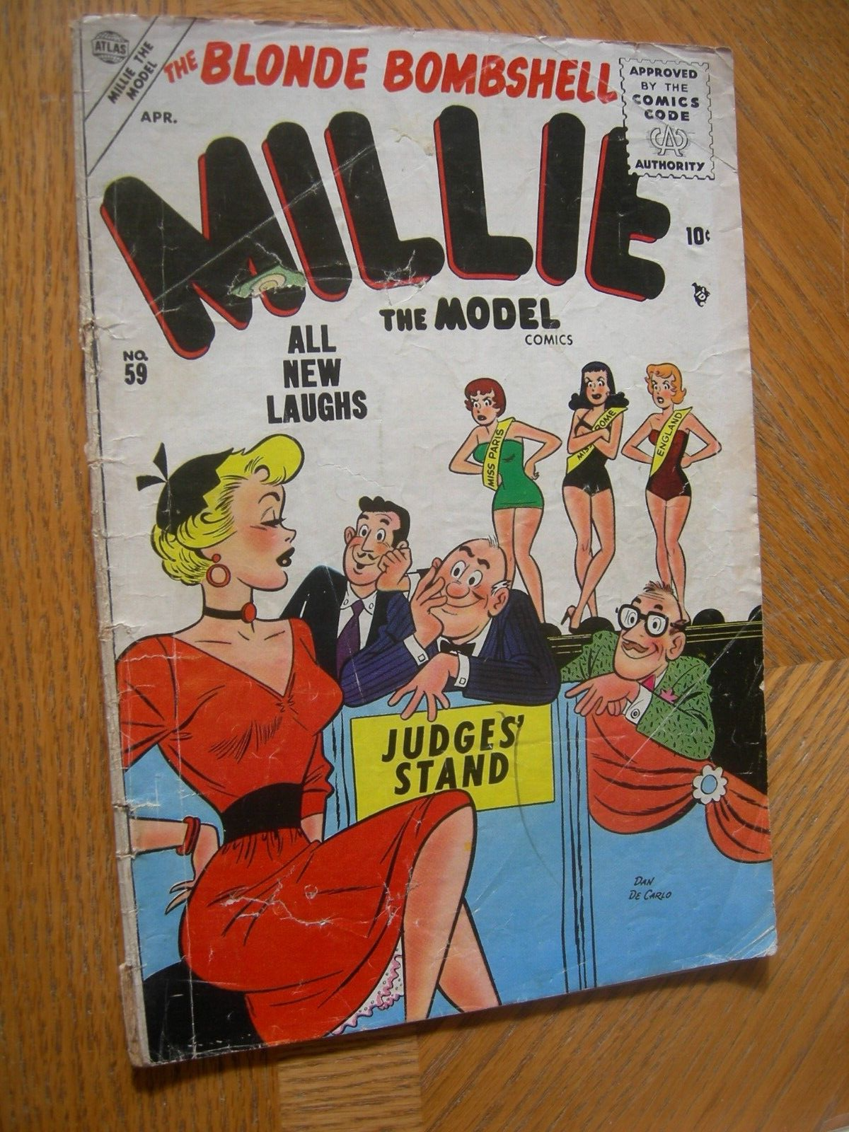 Millie The Model #59 PR CFO Beauty Contest Dan DeCarlo LOOK