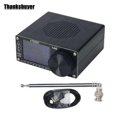 ATS-25+ Si4732 All Band Radio Receiver FM RDS AM LW MW SW SSB DSP Touch Screen