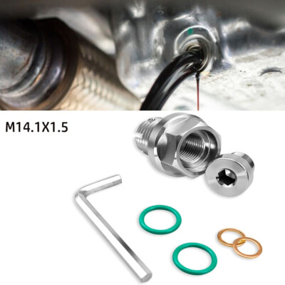 #ad Oil Drain Plug Self tapping Piggyback Stainless Steel Repair Kit M14.1 1.5x15mm $9.96