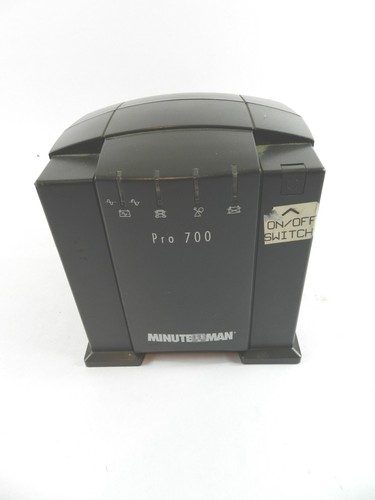 Minute Man Pro 700 Power Supply No Batteries - 第 1/6 張圖片