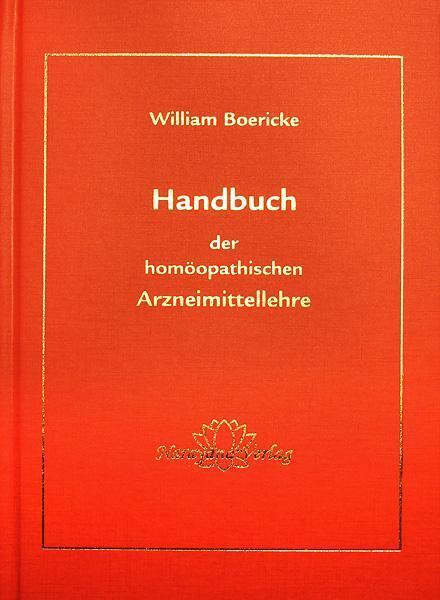 Thumbnail - Handbuch Der Homöopathischen Arzneimittellehre - William Boericke