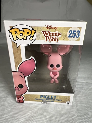 Funko Pop - PIGLET # 253 - Winnie the Pooh -Disney - NEW IN BOX - Vinyl Figure