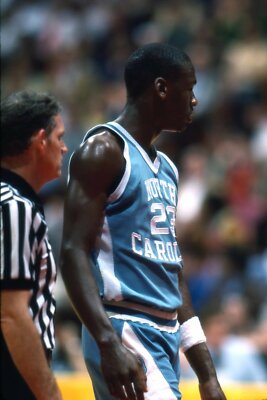 Michael Jordan 1983 North Carolina Original 35mm Photo Color