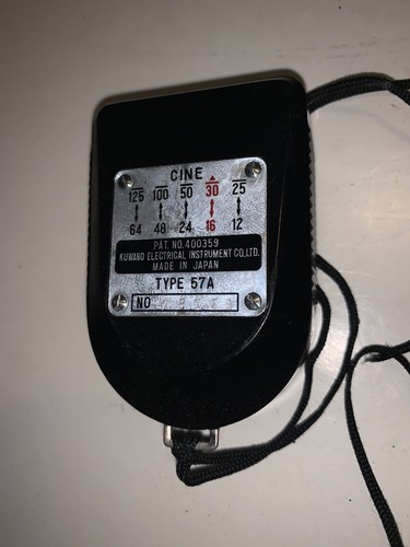 Adams Exposure Meter With Leather Case Pat. No. 400359 Type 57A - Picture 4 of 10