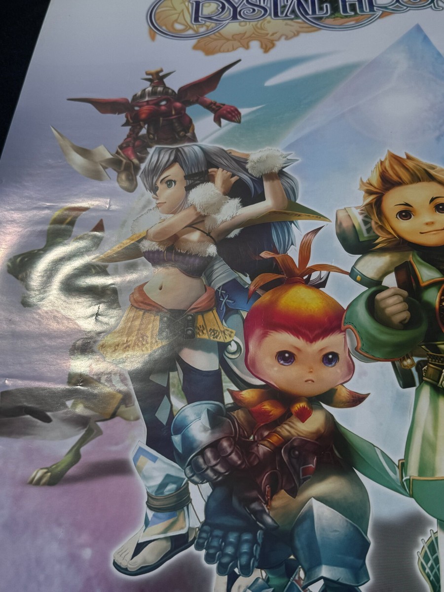 FINAL FANTASY CRYSTAL CHRONICLES 販促 ポスター FINAL FANTASY