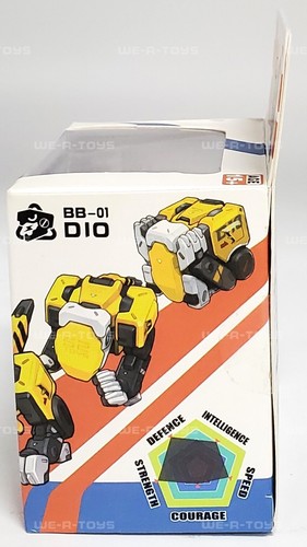 BeastBox BB-01 D10 Transforming Yellow Mech-Box Action Figure NRFB - Picture 4 of 9