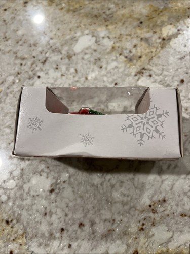 Glass Ornament - "SANTA" - by Christmas House - Collectible New in Box - Picture 9 of 11