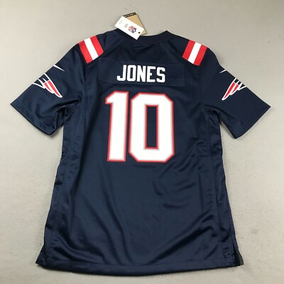 NIKE NFL PATRIOTS Jones 10 ユニホーム New England Patriots Mac Jones #10 Nike Black Official NFL