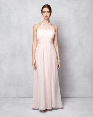 Phase Eight Peyton Beaded Bridesmaid Dress Pink UK rrp £150