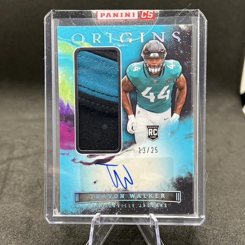 2022 Panini Origins Football RPA Rookie Patch Auto Travon Walker #172 RC 13/25