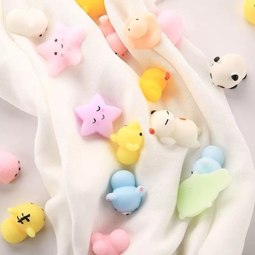 5/10/20 SZTUK Animal Squishies Kawaii Mochi Squeeze Toys Stretch Stres Squishy partia - Zdjęcie 9 z 9