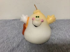 Vintage Halloween Happy Ghost Trick or Treat Candle Unused