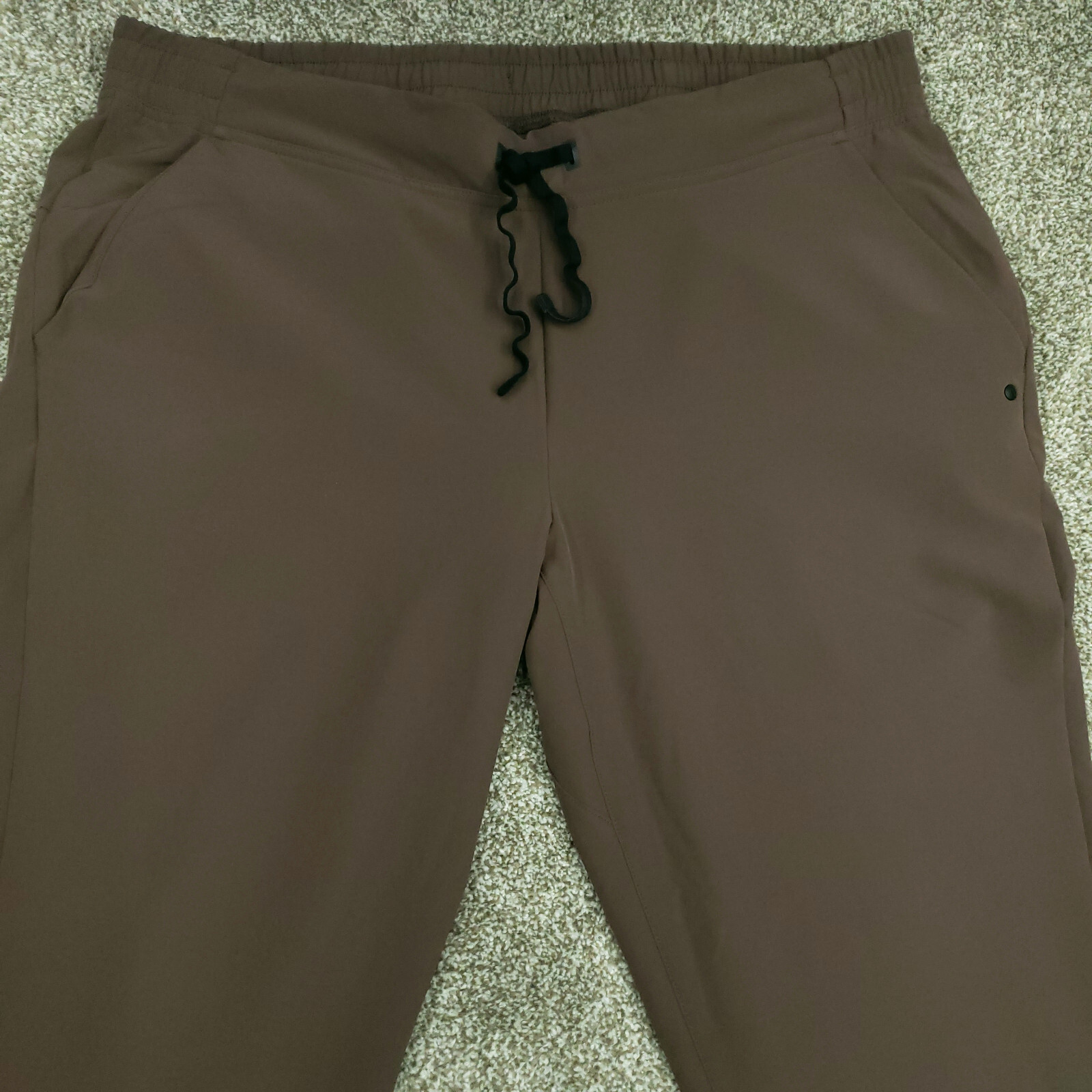 BACKCOUNTRY Joggers Women Size 2X LARGE Brown Fleece Drawstring GENTLE