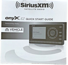 SiriusXM Onyx EZ Receiver model XEZ1, Quick Start Guide, Not Activated (2nd one) — photo 3