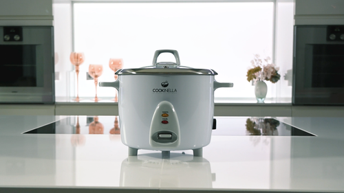 Cocina de arroz cocina a vapor digital olla de arroz 1,8 litros olla de acero inoxidable - Vídeo 1 de 1