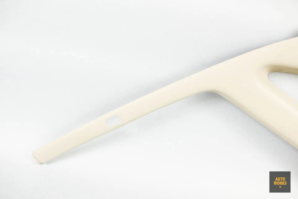 95-97 Jaguar XJ6 lado del pasajero derecho cuarto ventana vidrio bisel HEZ OEM Foto 3 de 4