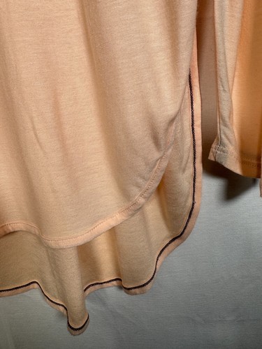 Free People Nuevo We The Free Pequeño S/P Vestido Túnica Manga Larga Melocotones y Crema - Imagen 5 de 13