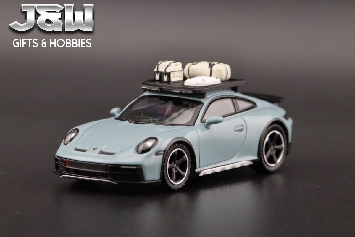 MINI GT Porsche 911 Dakar 1/64 ブリスター Mini GT 1:64 Porsche 911 Dakar Ice Gray Metallic MGT00891-BL