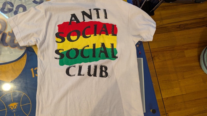 Anti Social Social Club Rasta shirt size M