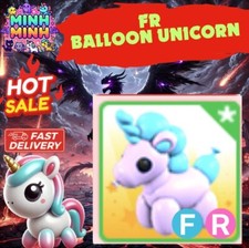 🎈Fr Palloncino Unicorno (FLy/Ride) Adottare M3e Animali domestici economici/Negozio di fiducia!! Ottieni ora