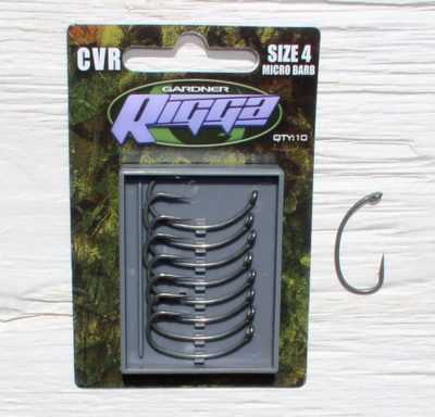 Gardner Rigga CVR Hooks Gr. 2, 4, 6, - barbed, Boilie-Haken, Boilie-Hook