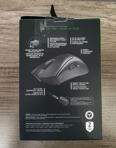 Razer DeathAdder V3 Hyperspeed Lightweight Wireless Gaming Mouse - Photo 5/5
