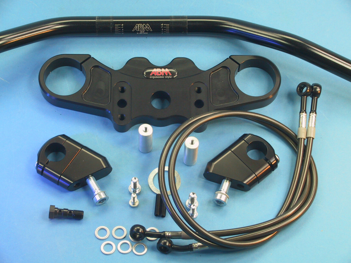 ABM Superbike Handlebar Kit Kawasaki ZX-9 R (ZX900E) | 02-ff ABM Superbike Handlebar Kit Kawasaki ZX-9 R (ZX900E) | 02-ff