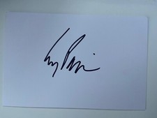 COREY PAVIN - RYDER CUP GOLF - SENIOR TOUR SIGNED 6X4 CARD