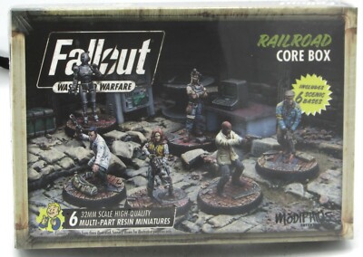 Fallout MUH052219 Railroad Core Box (Faction Starter) Commonwealth Miniatures