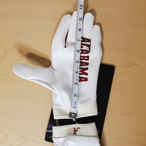 Nike Superbad 6.0 Size 4XL Football Gloves NCAA Alabama Crimson Tide DX4885-135 - Picture 8 of 9