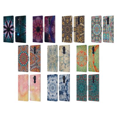 OFFICIAL AIMEE STEWART MANDALA LEATHER BOOK WALLET CASE COVER FOR NOKIA PHONES
