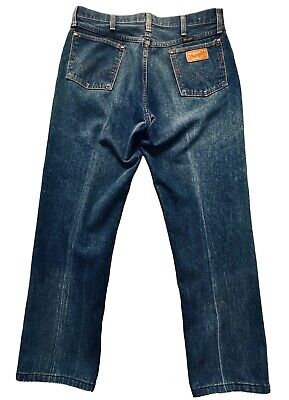 Vintage Wrangler Jeans 70's 13MWZ 34x29 Straight Leg Scovill Vintage Wrangler Jeans 70's 13MWZ 34x29 Straight Leg Scovill