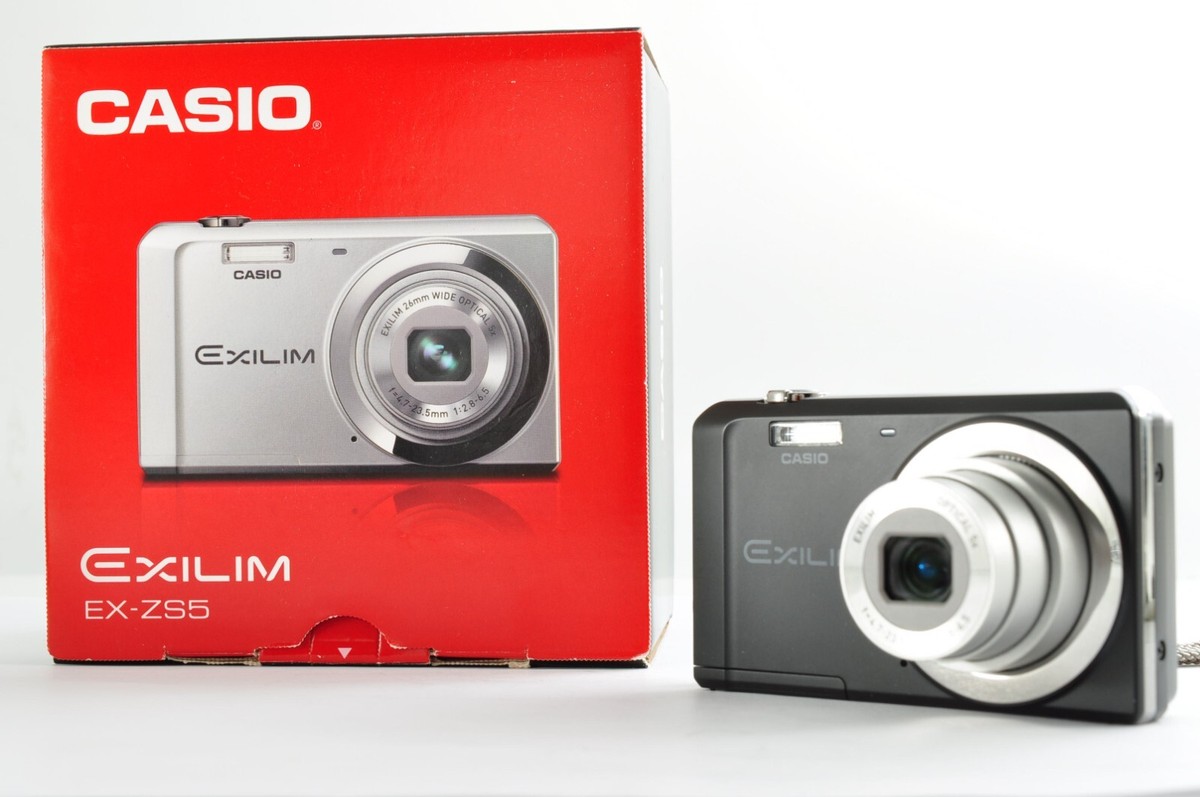 CASIO EXILIM EX-ZS5 デジカメ　ブラック Casio Exilim EX-ZS5 Black Digital Camera [Exc+5/C] Japan