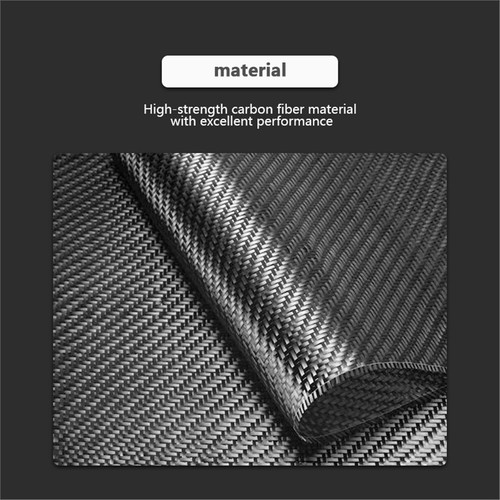 Glossy Carbon Fiber Steering Wheel Side Panel Cover Trim For Hummer H3 2006-2010 - Imagen 15 de 16