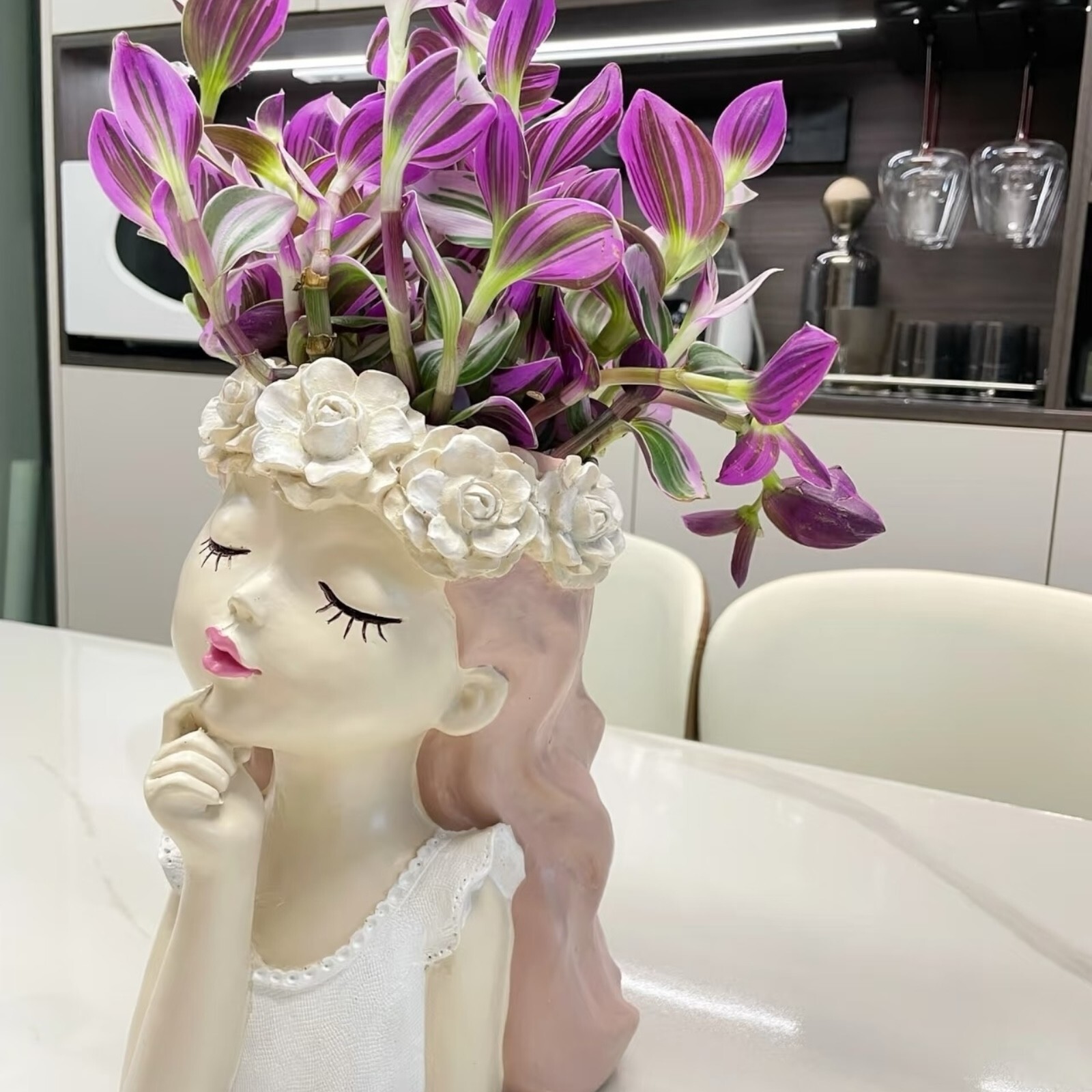 3 Unrooted Tradescantia Nanouk Cuttings 3”-4” Rare Pink Wandering Jew Houseplant