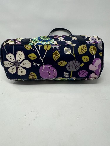 Vera Bradley Framed Satchel Bag in Floral Nightingale - Picture 6 of 12
