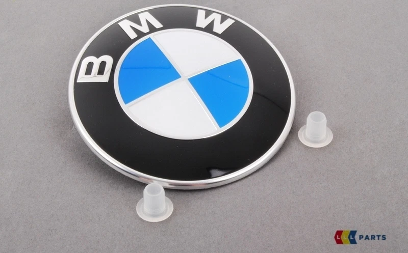 BMW NEW GENUINE E81 E87 E88 E82 E90 E91 E92 E93 BONNET BADGE EMBLEM SET