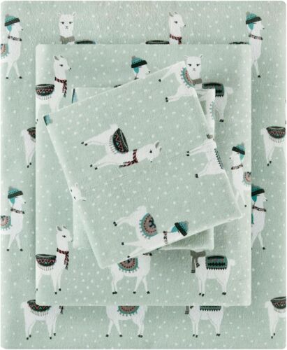New- Flannel Sheets Queen Size, Cozy 100% Cotton