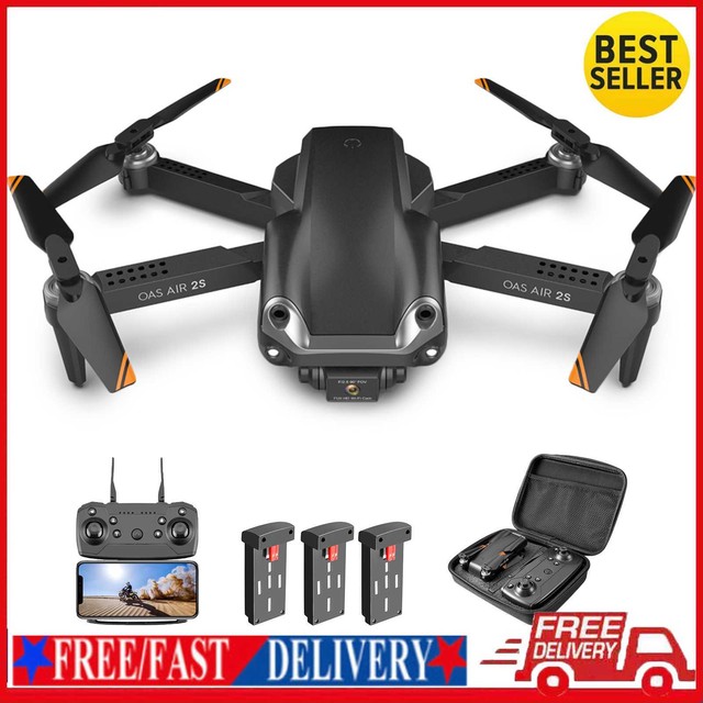 LSRC Z608 4K HD Dual Camera 2.4G FPV RC Drone with 3 Battery (Black) LSRC Z608 4K HD Dual Camera 2.4G FPV RC Drone with 3 Battery (Black)