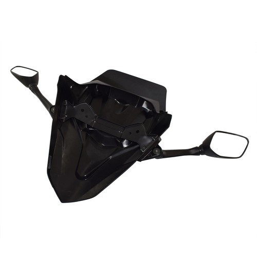 Trasparente parabrezza paravento specchio maschera per YAMAHA NMAX155 2021-2023 - Picture 5 of 8
