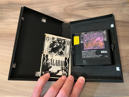 THE LEGEND OF GALAHAD Sega Genesis CB Box Authentic Tested - Picture 4 of 11