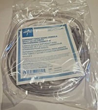 5 Medline HCSS4514 Soft Touch Cannulas with Standard Connector, 7' Oxygen Tubing