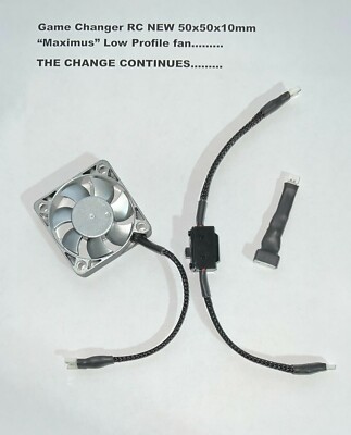 GCRC New (Max LP) Low profile 50x50x10mm XLX 2 replacement fan combo