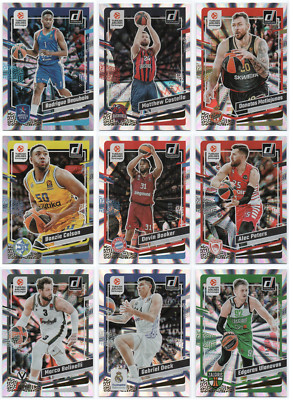 2023-24 Donruss Turkish Airlines EuroLeague Holo Laser /149 - Pick Any