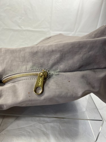 Kipling Kellyn Dubgepatco  Dune Beige Tote Shoulder Bag Patent Combo - Picture 12 of 16