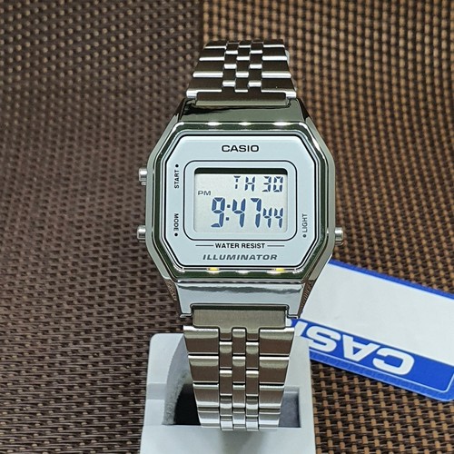 Casio LA680WA-7D Vintage Retro Design Alarm Light Digital Damenuhr - Bild 1 von 11