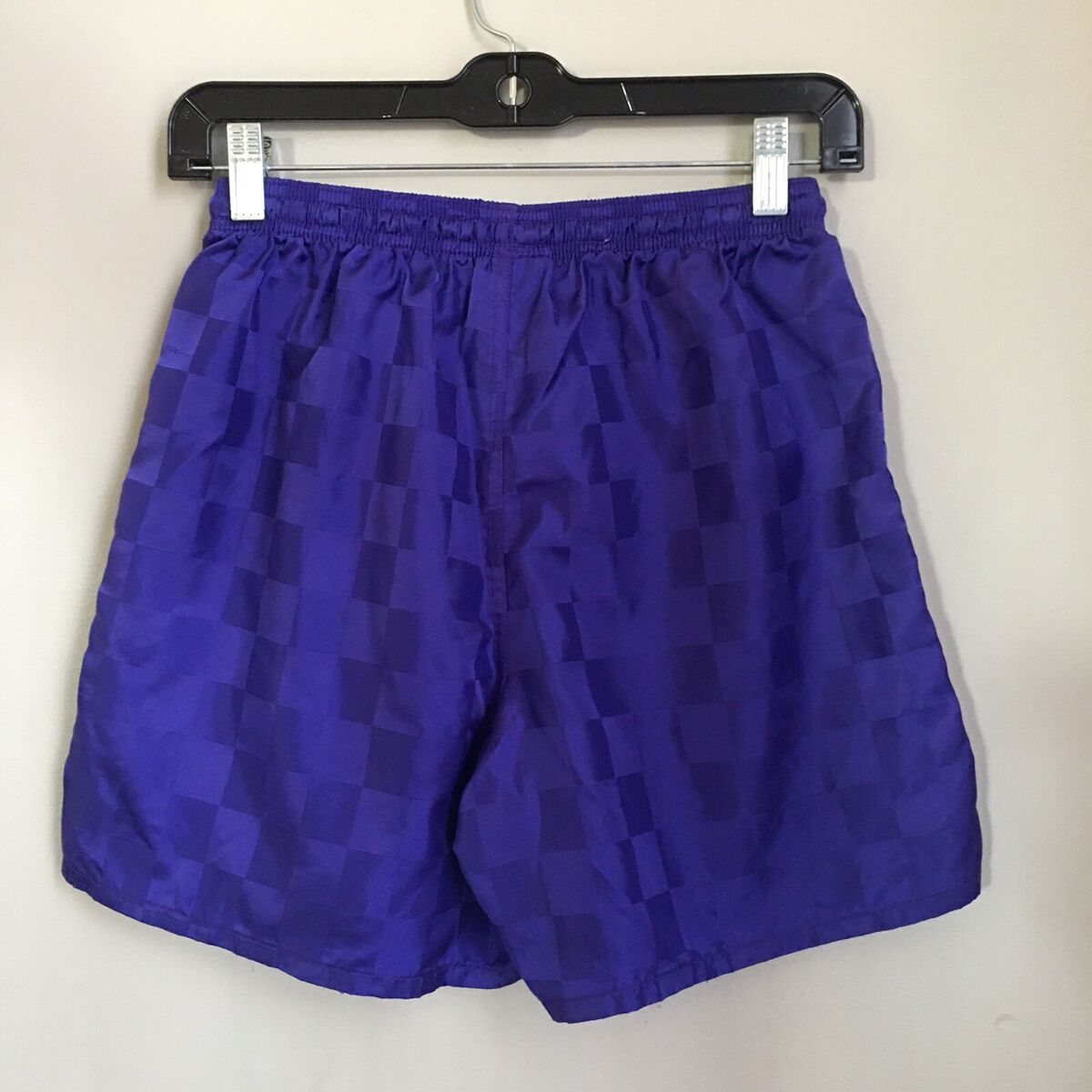 Umbro Shorts Checkered Shiny Classic Youth Large Purple 5 Umbro Shorts Checkered Shiny Classic Youth Large Purple 5