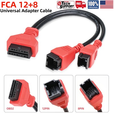 OEM FCA 12+8 Universal Adapter OBD2 Diagnostic Cable for Read Fault Code SGM/SGW